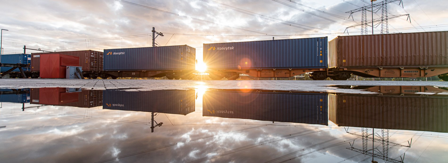 BTT container op trein